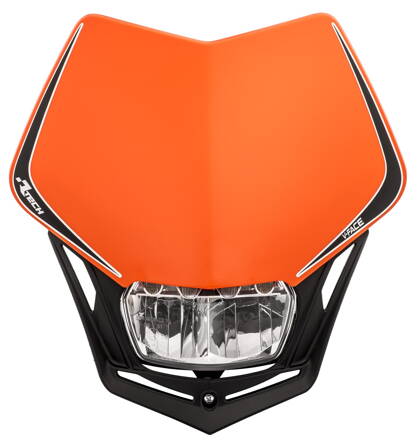 UNI predná maska vrátane svetlá V-Face FULL LED, RTECH M400-1501