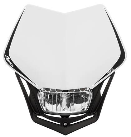 UNI predná maska vrátane svetlá V-Face FULL LED, RTECH M400-1503