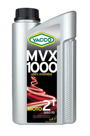 Motorový olej YACCO MVX 1000 2T, YACCO (1 l) MY 33321