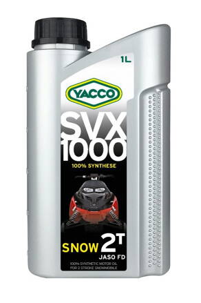 Motorový olej YACCO SVX 1000 SNOW 2T, YACCO (1 l) MY 33521