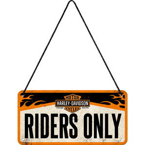 závesná plechová tabuľa Harley Davidson "Riders" 10014676