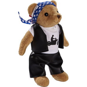 plyšový medvedík "Biker Teddy" 10014766