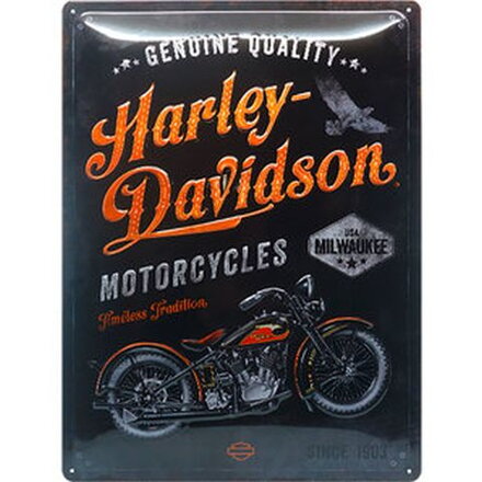 plechová tabuľa Harley Davidson 10015132