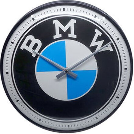 Retro nástenné hodiny Logo BMW  10015133