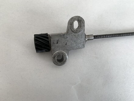 Náhon tachometra /motor/ 14z.-178mm,komplet,vývod 6mm, ORIGINAL - 1002064