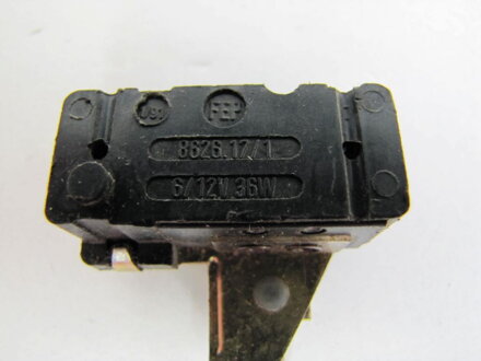 Vypínač zapaľovania, červená páčka, Original,- Jawa 638-640 1002095