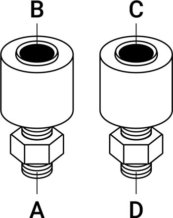 absorbér vibrácí zrkadla 10028897