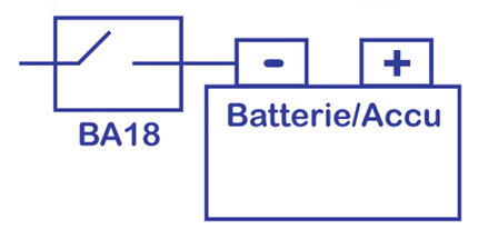Battery master switch 706.01.37