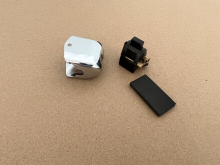 Prepínač svetla na riadidlá s výrezom, CHROM - Jawa,ČZ od roku 1946 1004068