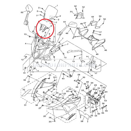 cover meter 36P835590000