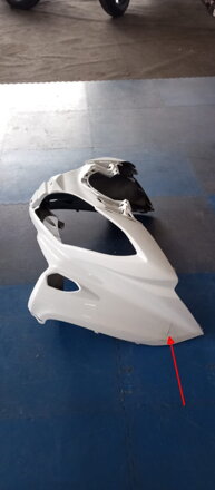 SHIELD LEG FR WHITE 48111-26J00-RB5