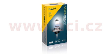 žiarovka H4 60 / 55W (pätice P43t) VisionPro + 150% (sada 2 ks) 9900831