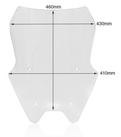 plexi štít BMW R 1200 RS BM071T