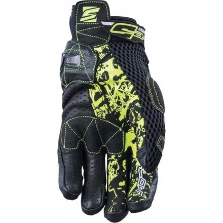FIVE RUKAVICE STUNT EVO AIRFLOW BLACK/FLUO YELLOW FISTUNTEVOAIRBKFL