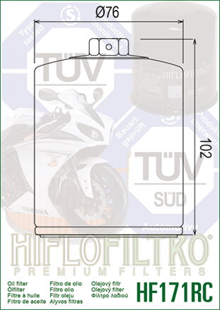 olejový filter HF171CRC