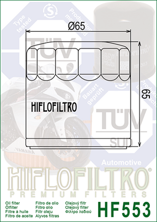 olejový filter HF553