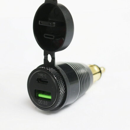 HS MOTO DUÁLNY ADAPTÉR USB 3.0 HS349039 HS MOTO DUÁLNY ADAPTÉR USB 3.0 HS349039