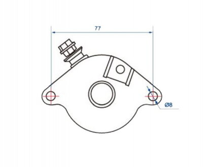 Štartér pre Aprilia, Piaggio, Gilera, Vespa 125-200 4T IP33161