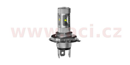 LED H4 - biela CREE (pätica P43t) (1 ks) LED H4 B2