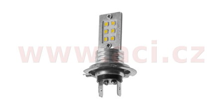 LED H7 12W - biela SMD2303 (pätica PX26d) (1 ks) nie je kompatibilná s CANBUS LED H7 B2