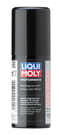 LIQUI MOLY Motorbike Kettenspray WEISS - BIELY TUK NA REŤAZE MOTOCYKLOV V SPREJI 50mL LI 1592