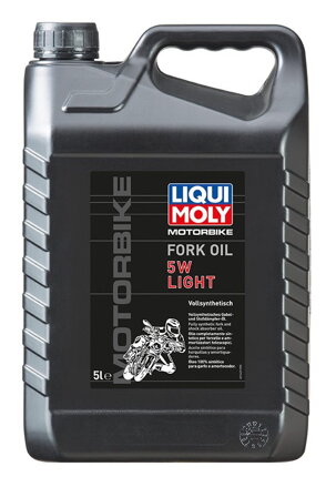 LIQUI MOLY Motorbike Fork Oil 5w Light - olej do tlmičov pre motocykle - ľahký 5 l  LI 1623