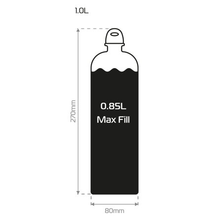 fľaša na palivo FUEL FLASK, OXFORD M000-1380