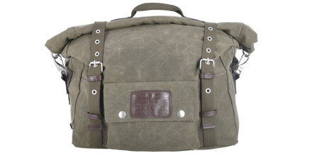 bočné brašne na motocykel Heritage, OXFORD (zelené khaki, objem 40 l, pár) M006-285