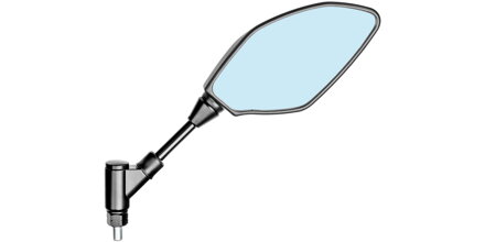 spätné zrkadlo Yamaha, Q-TECH M008-575