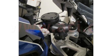kompletná zostava držiaku X-Grip s uchytením do krku riadenia motocykla, RAM Mounts M021-073