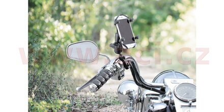 kompletná zostava držiaku X-Grip s uchytením na objímku brzdovej / spojkovej páčky / riadidlá motocykla, RAM Mounts