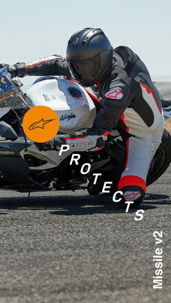 jednodielna kombinéza MISSILE 2 2023, TECH-AIR kompatibilný, ALPINESTARS M104-97