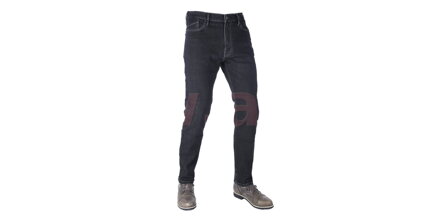PREDĹŽENÉ nohavice Original Approved Jeans Slim fit, OXFORD, pánske (čierne) M110-207