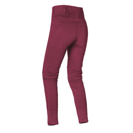 nohavice SUPER LEGGINGS 2.0, OXFORD, dámske (legíny s Aramidovou podšívkou, bordó) M111-109