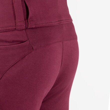 nohavice SUPER LEGGINGS 2.0, OXFORD, dámske (legíny s Aramidovou podšívkou, bordó) M111-109
