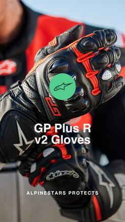 rukavice GP PLUS R 2 2023, ALPINESTARS M120-575