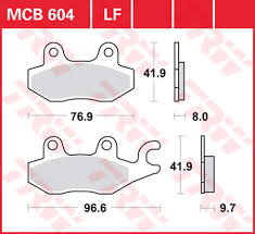 brzdove platničky TRW MCB604