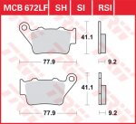 brzdove platničky TRW MCB672LF