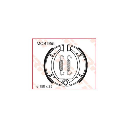 brzdove čeluste TRW MCS955