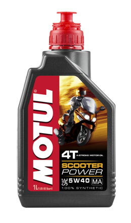 MOTUL SCOOTER POWER 4T 5W40, 1L MO 101260