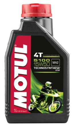 MOTUL 5100 15W-50 4T 1L MO 102779