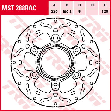 brzdový kotúč FIXED RAC TRW 788.00.60 