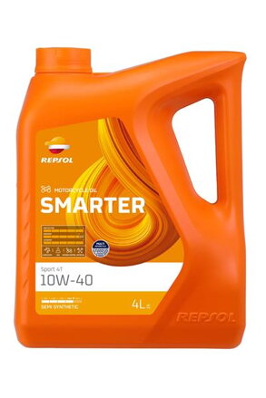 REPSOL SMARTER SPORT 4T 10W-40 4L REP 22-4 MS 10W40