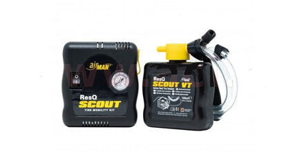 AIRMAN ResQ Scout VT automatická opravná sada pneu MOTO 100 ml  RESQSCOUT