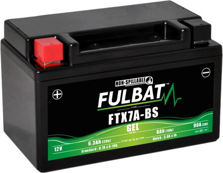 batéria 12V, YTX7A-BS gel, 6Ah, 90A, M310-221