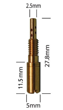 voľnobežná tryska kaburátora 27.5 EBC 721.14.28