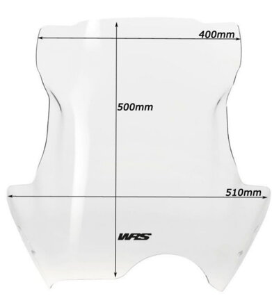 plexi štít BMW R 1150 GS ADVENTURE 1999-2004 BM012F