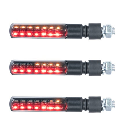 sekvenčné LED smerovky Nightslider 3 v 1, zadné vr. zadných a brzdových svetiel, OXFORD M010-056