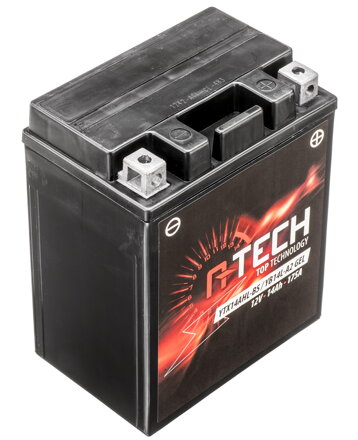 batéria 12V, YTX14AHL-BS/YB14L-A2 gel, 14Ah, 175A, bezúdržbová gel technológie 135x90x167, A-TECH