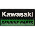 plechová tabuľa Kawasaki Logo 10014891
